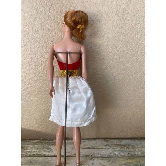 Vtg Barbie Set of 4: Ponytail #6 Redhead 850, Midge 860, Ken 750, Skipper 0950 - Picture 4 of 16